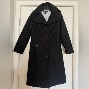 Marc Jacobs Classic Black Trench Coat